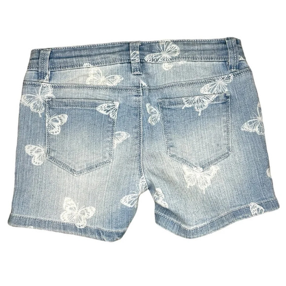 Member's Mark Girl's Favorite Adjustable Waist Stretch Denim Shorts Size 7/8 NWT - Picture 2 of 3